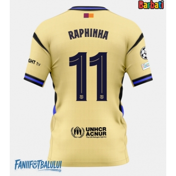 Barcelona Raphinha Belloli #11 Tricou Fotbal Replică 2025-26 Barbati Deplasare